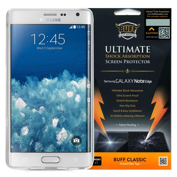 Buff Galaxy Note Edge ile Uyumlu Darbe Emici Film ürün görseli 1