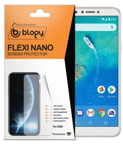Blogy GM 8 ile Uyumlu Flexi Nano Ekran Koruyucu ürün görseli 1