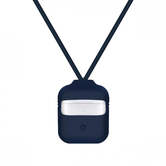 Blogy AirPods ile Uyumlu Silikon Kılıf Blue Horizon ürün görseli 1