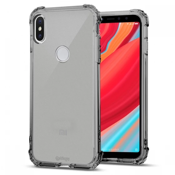 Blogy MI S2 ile Uyumlu Crystal Fit Kılıf Smoke Black ürün görseli 1