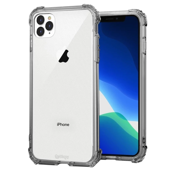 Blogy iPhone 11 Pro ile Uyumlu Crystal Fit Kılıf Crystal Clear ürün görseli 1