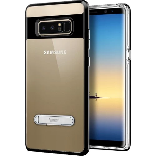 Buff Galaxy Note 8 ile Uyumlu Air Bumper Kılıf Black ürün görseli 1