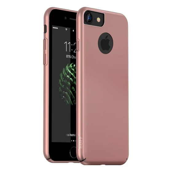 Buff iPhone 7 ile Uyumlu Slim Fit Kılıf Rose Gold ürün görseli 1