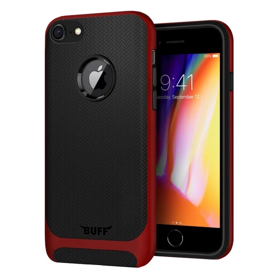 Buff iPhone 8 ile Uyumlu New Armor Kılıf Red ürün görseli 1