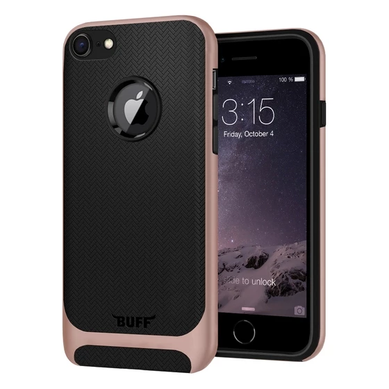 Buff iPhone 7 ile Uyumlu New Armor Kılıf Rose Gold ürün görseli 1