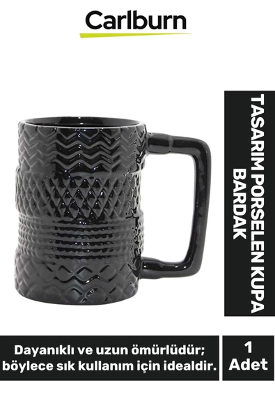 Özel Seri Dekoratif Şık Hediyelik Sevgili Arkadaş Tasarım Porselen Kupa Bardak 11*12 Cm ürün görseli 1