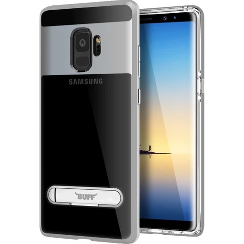 Buff Galaxy S9 ile Uyumlu Air Bumper Kılıf Silver ürün görseli 1
