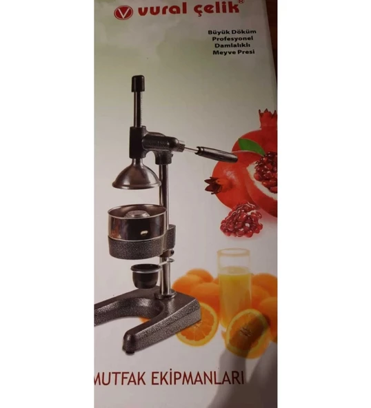 VURAL ÇELİK Kollu Narenciye Sıkacağı Büyük Boy ürün görseli 1