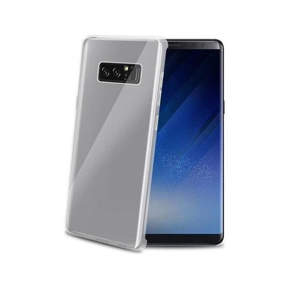 Celly GelSkin674 Galaxy Note 8 ile Uyumlu Şeffaf Kılıf ürün görseli 1