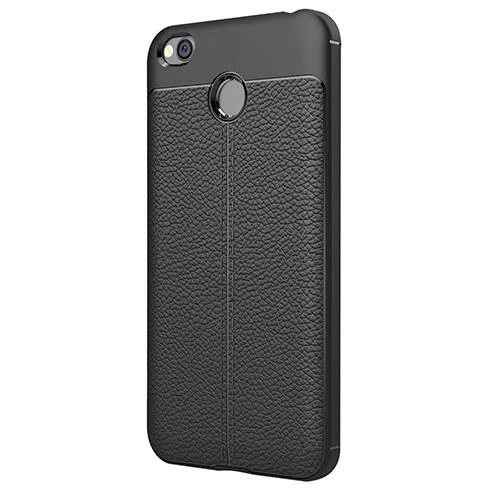 Zore Red Mi 4X ile Uyumlu Niss Silikon Kılıf Siyah ürün görseli 1