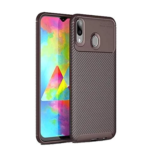 Zore Galaxy M20 ile Uyumlu Negro Silikon Kılıf Kahverengi ürün görseli 1