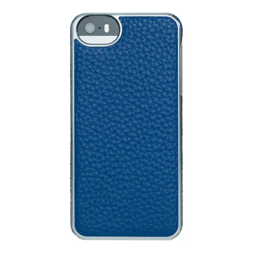 Adopted iPhone SE/5S/5 ile Uyumlu Deri Wrap Kılıf Koyu Mavi APH11146 ürün görseli 1