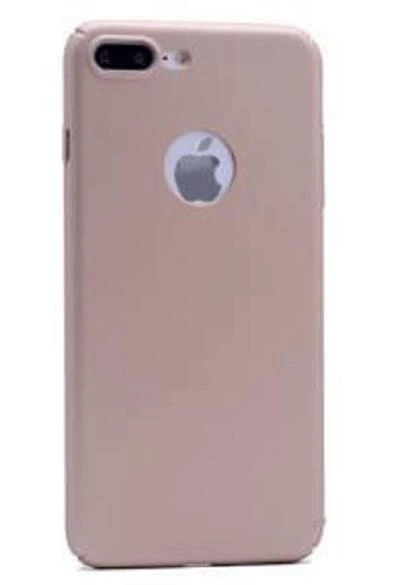 iPhone 7 Plus ile Uyumlu Rubber Sert Kılıf Gold ürün görseli 1