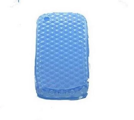 BlackBerry 9300 3G ile Uyumlu Şeffaf Silikon Kılıf Beyaz ürün görseli 1