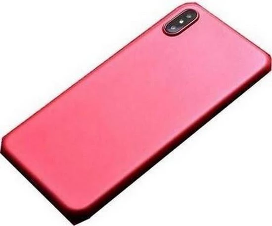 iPhone XS Max ile Uyumlu Slim Cover Kırmızı ürün görseli 1
