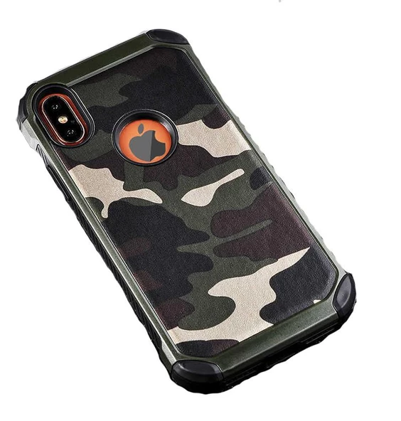 Zore iPhone 8 ile Uyumlu Kılıf Army Silikon Kapak ürün görseli 1