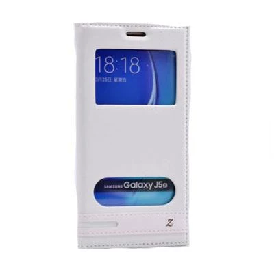 Galaxy S7 ile Uyumlu Elite Serisi Pencereli Kapaklı Kılıf Beyaz ürün görseli 1