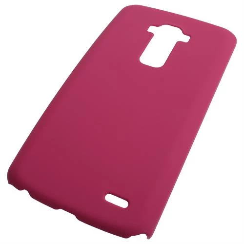 G Flex D958 ile Uyumlu Sert Kauçuk Kılıf Koyu Pembe ürün görseli 1