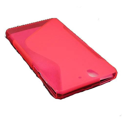 Xperia Z ile Uyumlu S Desenli Silikon Kılıf Pembe ürün görseli 1