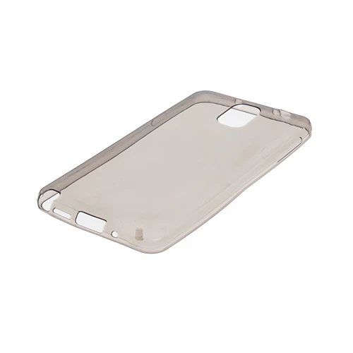 Galaxy Note 3 N9000 ile Uyumlu Ultra Slim Silikon Kılıf Siyah ürün görseli 1