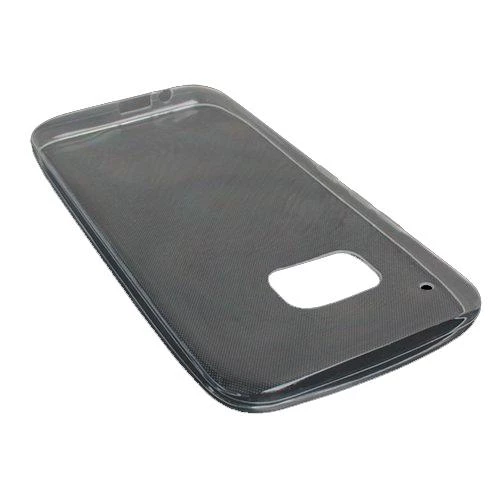 One M9 ile Uyumlu Ultra Slim Silikon Kılıf Beyaz ürün görseli 1