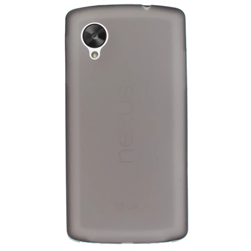 Nexus 5 D821 ile Uyumlu Ultra Slim Kılıf 0,3 mm Siyah ürün görseli 1