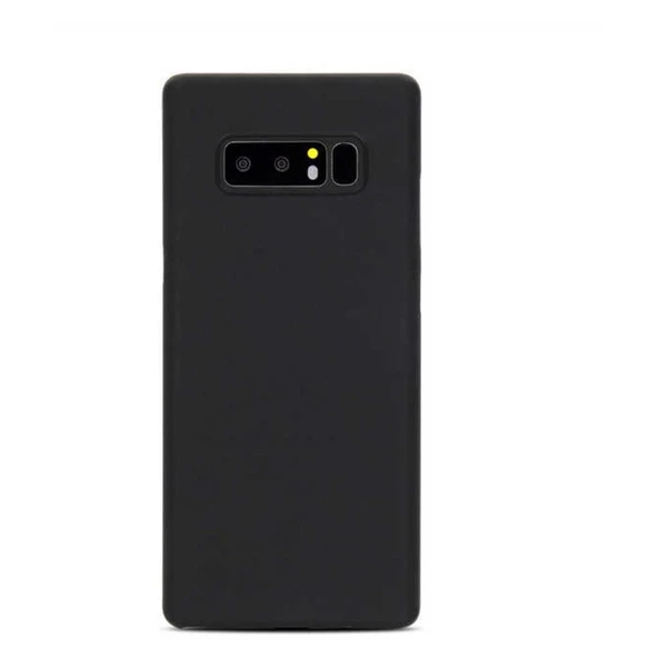 Zore Galaxy Note 8 ile Uyumlu Premier Silikon Kılıf Siyah ürün görseli 1