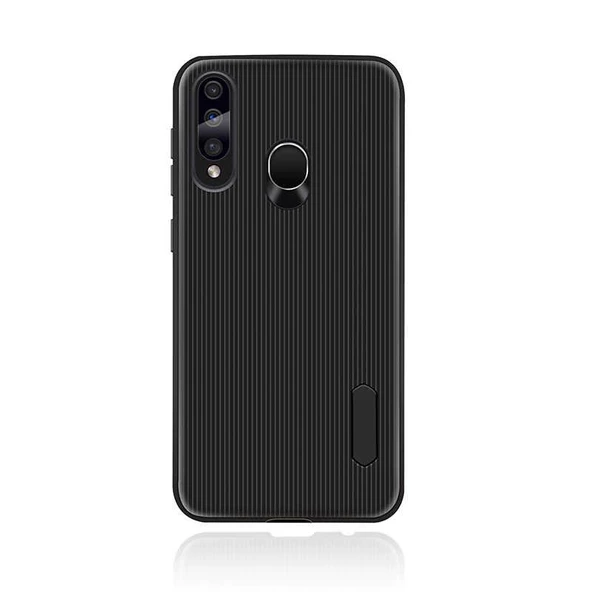 Zore Galaxy A60 ile Uyumlu Tio Silikon Kılıf Siyah ürün görseli 1