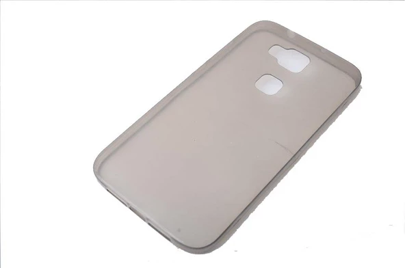 Xperia C5 Ultra ile Uyumlu Silikon Slim Arka Koruma Paneli Siyah SK-010 ürün görseli 1
