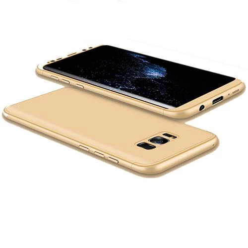 Zore Galaxy S8 Plus ile Uyumlu Ays Sert Kılıf Gold ürün görseli 1