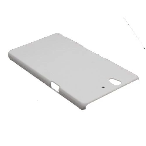Xperia Z ile Uyumlu Sert Kauçuk Kılıf Beyaz ürün görseli 1