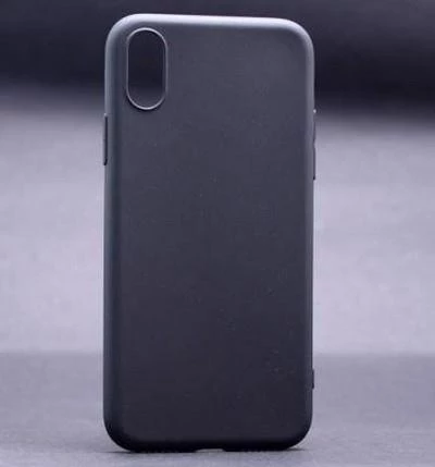 Zore iPhone Xs ile Uyumlu İmax Silikon Kılıf Siyah ürün görseli 1