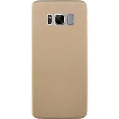 Zore Galaxy S8 ile Uyumlu Premier Silikon Kılıf Gold ürün görseli 1