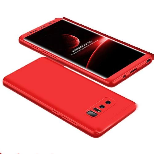 Zore Galaxy Note 8 ile Uyumlu Ays Sert Kılıf Kırmızı ürün görseli 1