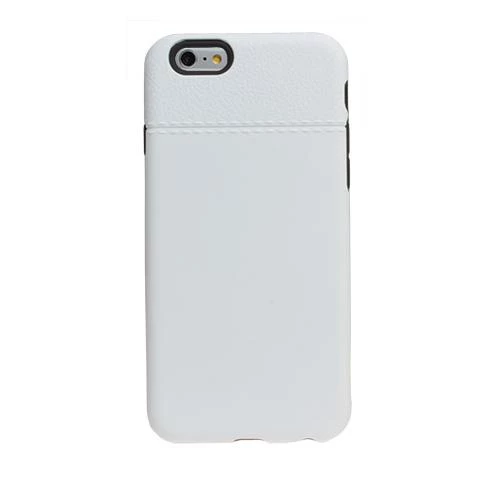 iPhone 6S Plus/6 Plus ile Uyumlu Kılıf Plastik Arka Koruma Beyaz ürün görseli 1
