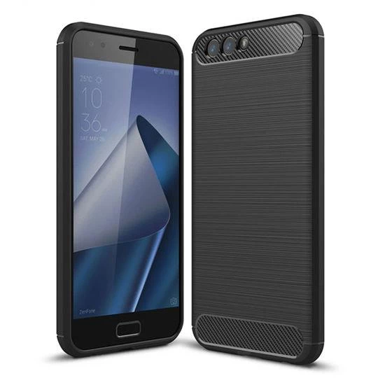 ZenFone 4 ile Uyumlu (ZE554KL) Room Silikon Kılıf-Siyah ürün görseli 1
