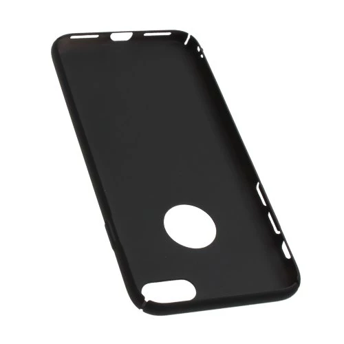 iPhone 7 Plus ile Uyumlu Rubber Kılıf Siyah - Resim 2