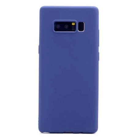 Zore Galaxy Note 8 ile Uyumlu Premier Silikon Kılıf Lacivert ürün görseli 1