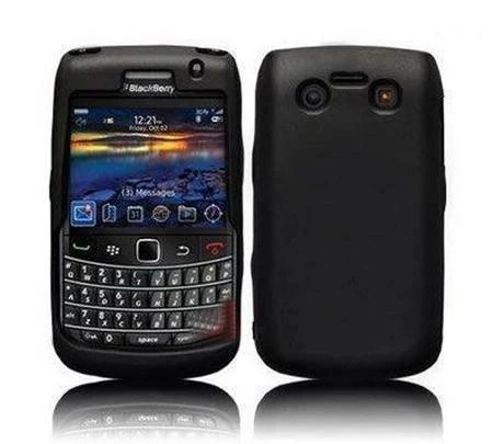 BlackBerry 9780 ile Uyumlu Silikon Kılıf Siyah ürün görseli 1