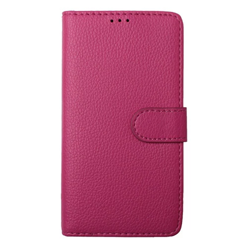 Xperia M2 Dual ile Uyumlu Kılıf Yan Model Kartlıklı Cüzdanlı Pembe ürün görseli 1