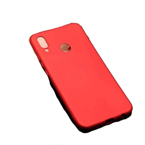 P20 Lite ile Uyumlu Soft Silikon Kılıf Kırmızı ürün görseli 1