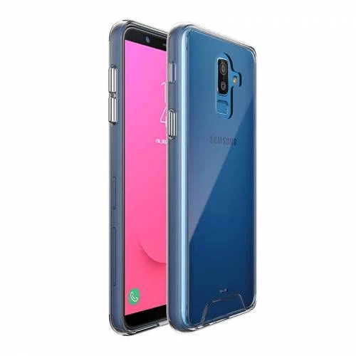 Zore Galaxy J8 2018 ile Uyumlu Gard Silikon Kılıf Şeffaf 1.3mm ürün görseli 1