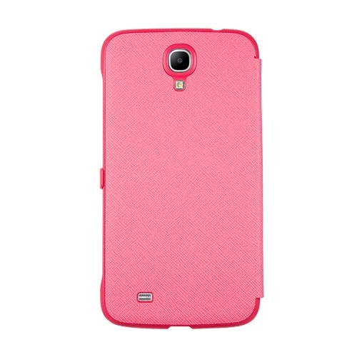 Anymode i9200 Galaxy Mega 6.3 ile Uyumlu View Case Pencereli Kılıf Pembe ürün görseli 1
