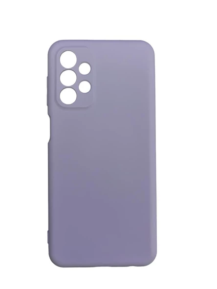 Galaxy A23 ile Uyumlu Cappy Silikon Kılıf Lila ürün görseli 1