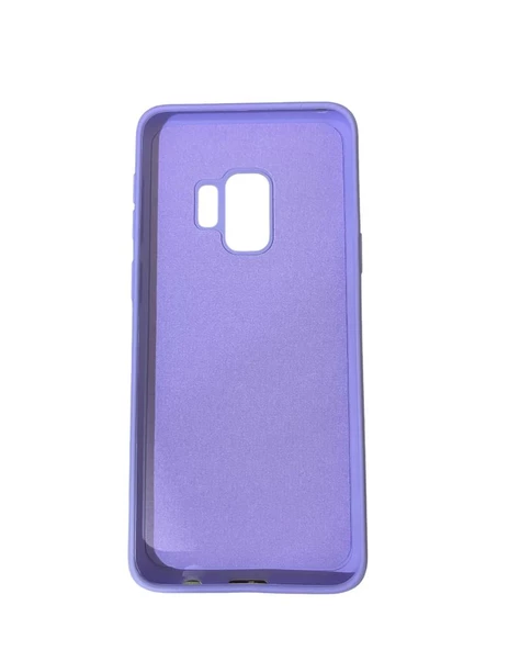 Galaxy S9 ile Uyumlu Cappy Silikon Kılıf Lila ürün görseli 1