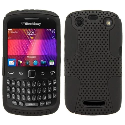 BlackBerry 9360 ile Uyumlu Curve Termo Plastik Silikon Kılıf Siyah Renk ürün görseli 1