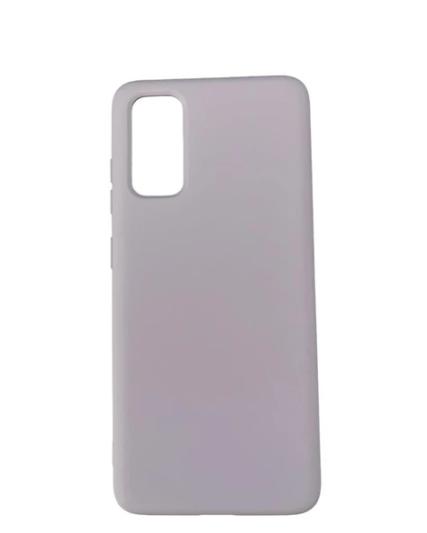 Galaxy S20 ile Uyumlu Cappy Silikon Kılıf Lila ürün görseli 1