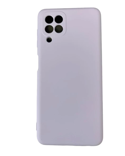 Galaxy A22 ile Uyumlu Cappy Silikon Kılıf Lila ürün görseli 1