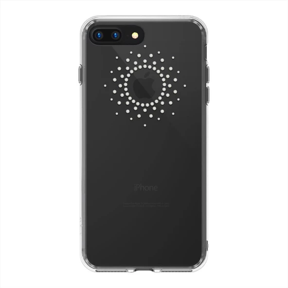 Ringke Noble Fusion iPhone 7 ile Uyumlu Taşlı Kılıf Extra Darbe Emici Sun Clear ürün görseli 1