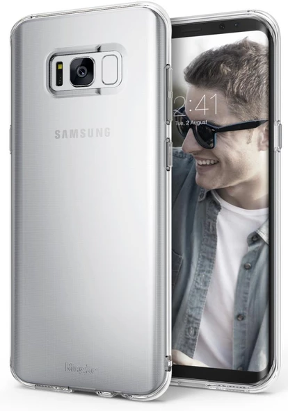 Ringke Air Galaxy S8 Plus ile Uyumlu Kılıf Clear ürün görseli 1